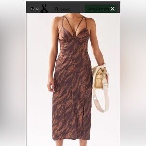 Urban outfitters First Light Midi Dress